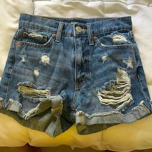 Aeropostale Ripped Jean shorts